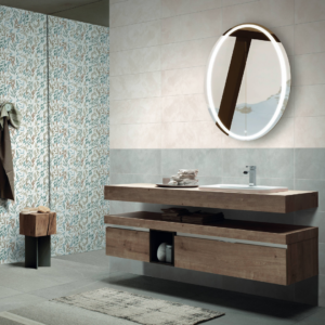 Acquarello decoro foglie